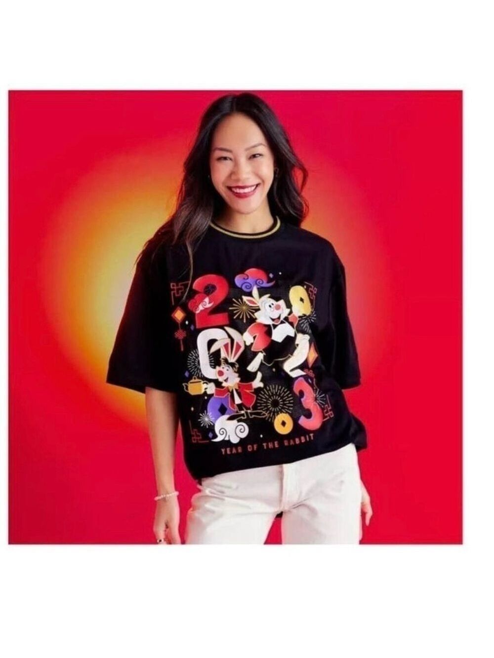 NWT unisex sealed Lunar 2023 Year of the Rabbit tee shirt size XXL